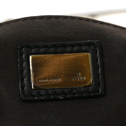 Fendi Canvas Patent B Bag  Corda Black 6 of 10