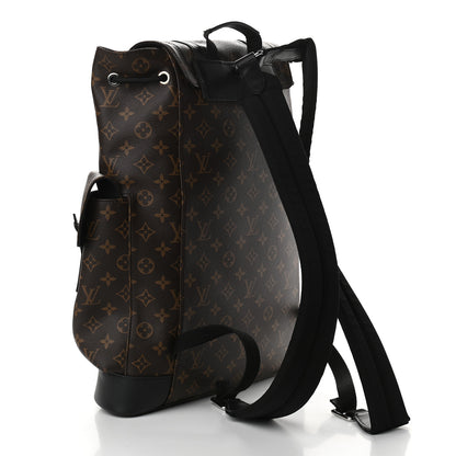 Louis Vuitton Monogram Macassar Christopher PM Backpack 3 of 9