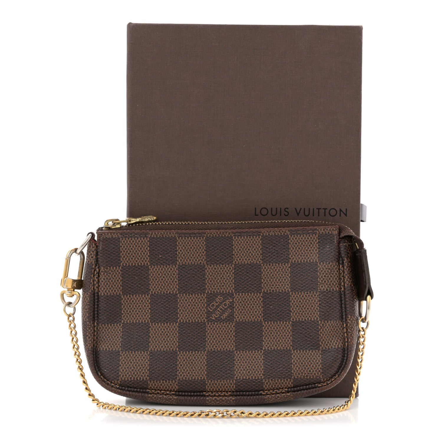 Louis Vuitton Damier Ebene Mini Pochette Accessories 10 of 10