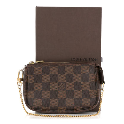 Louis Vuitton Damier Ebene Mini Pochette Accessories 10 of 10