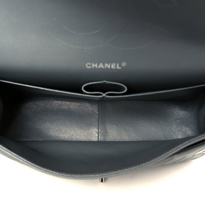 Chanel Caviar Quilted Jumbo Double Flap Grey 5 of 11