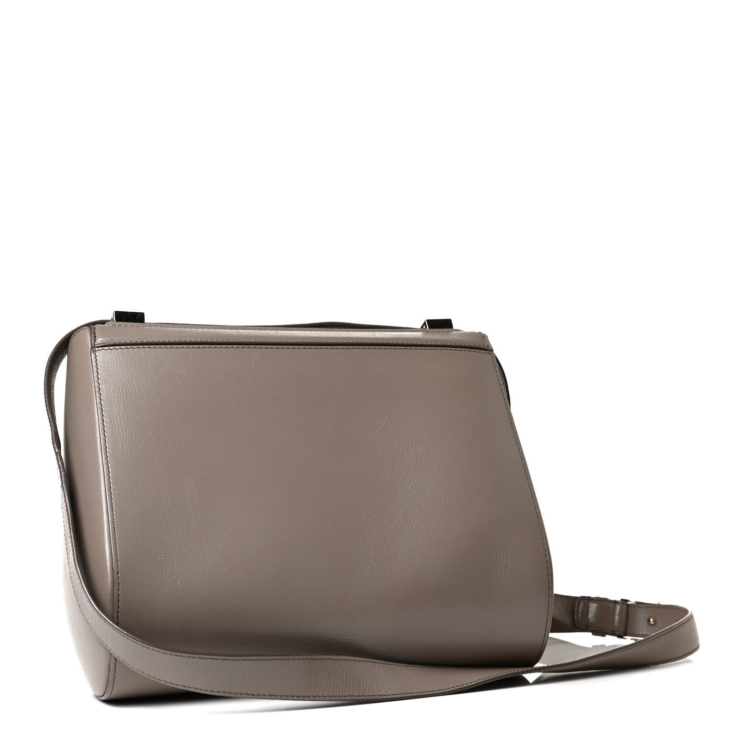 Givenchy Textured Calfskin Medium Pandora Box Crossbody Bag Taupe 2 of 14
