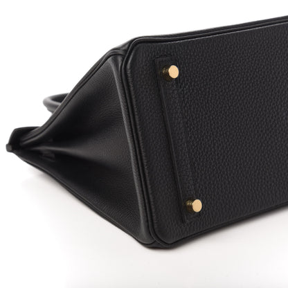 Hermes Togo Birkin 30 Black 6 of 11