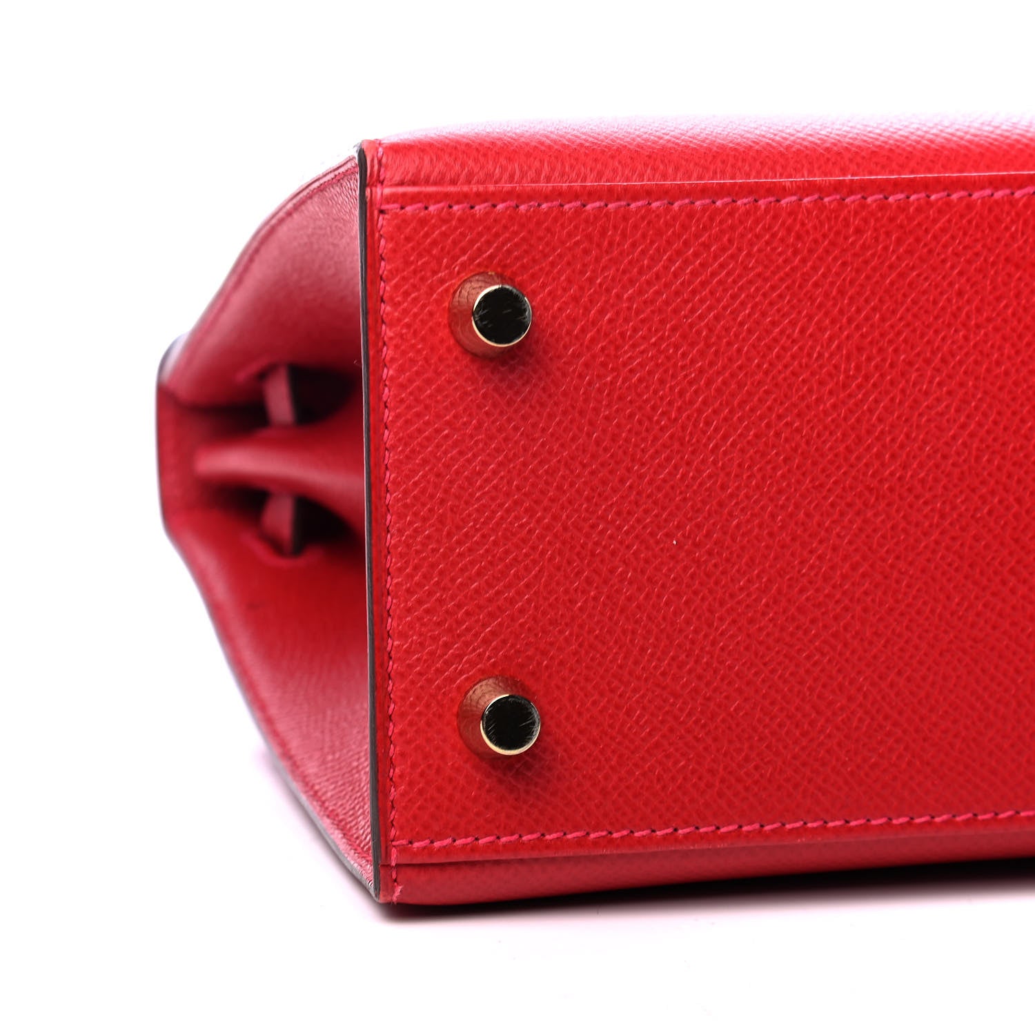 Hermes Epsom Kelly Sellier 25 Rouge Casaque 10 of 11