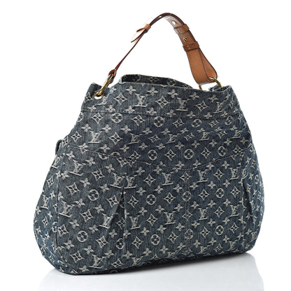 Louis Vuitton Denim Daily GM Gris Blue 3 of 12
