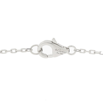 Cartier 18K White Gold Diamond Juste Un Clou Paved Pendant Necklace 4 of 5