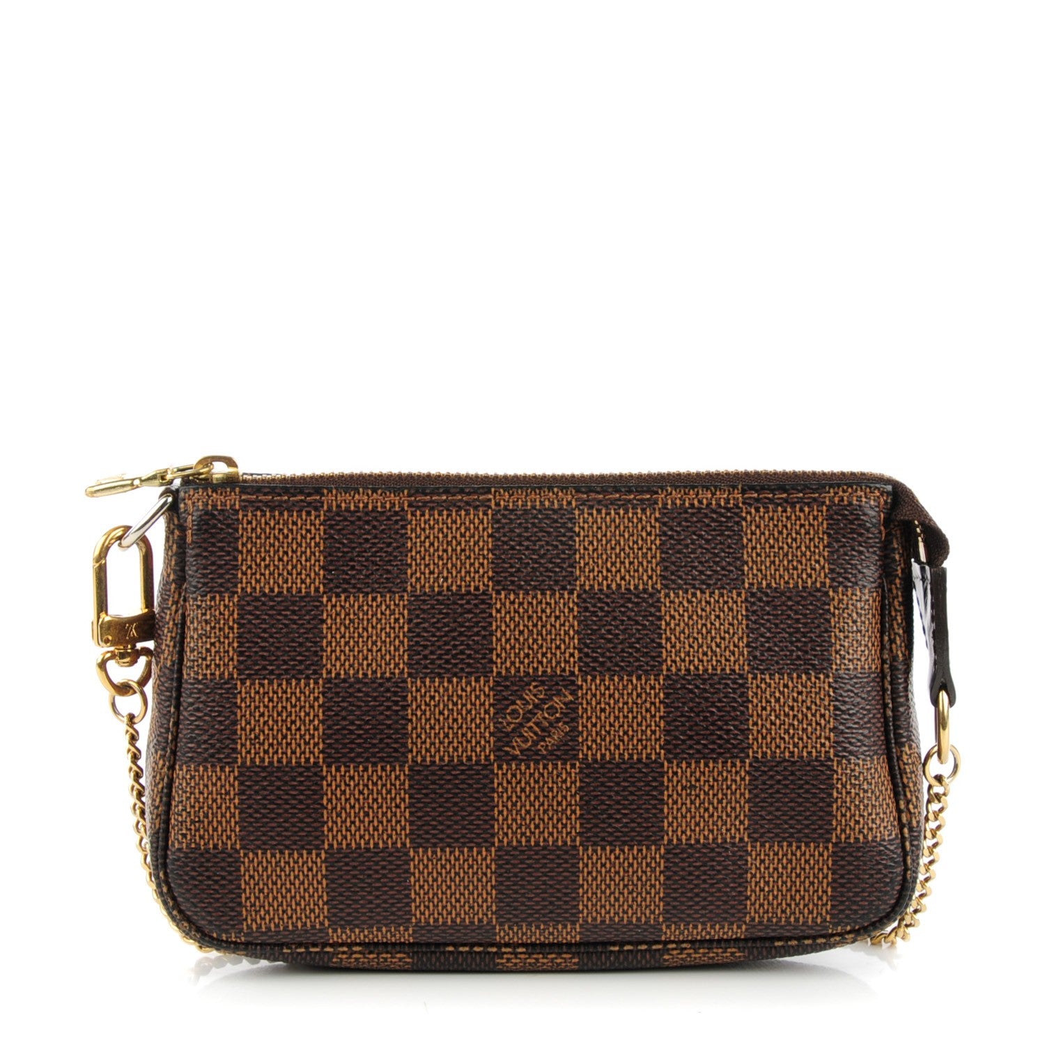 Louis Vuitton Damier Ebene Mini Pochette Accessories 1 of 7
