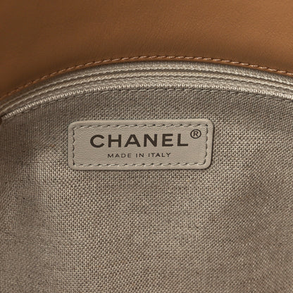 Chanel Canvas Woven Braided With Style Flap Multicolor 6 of 9