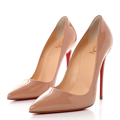 Christian Louboutin Patent So Kate 120 Pumps 39 Nude 3 of 8