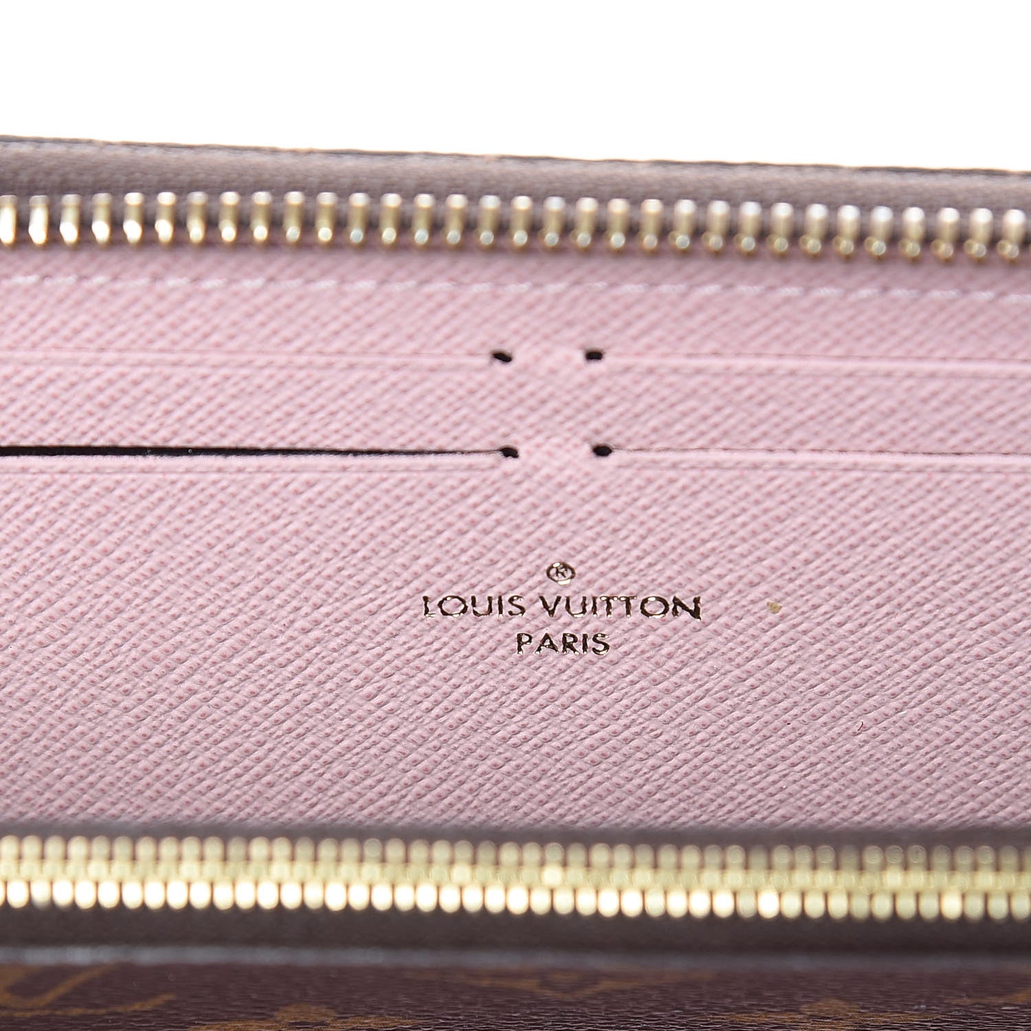 Louis Vuitton Monogram Clemence Wallet Rose Ballerine 8 of 10