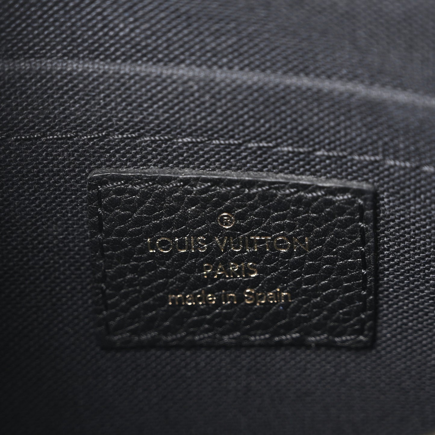 Monogram Pallas Clutch Black
