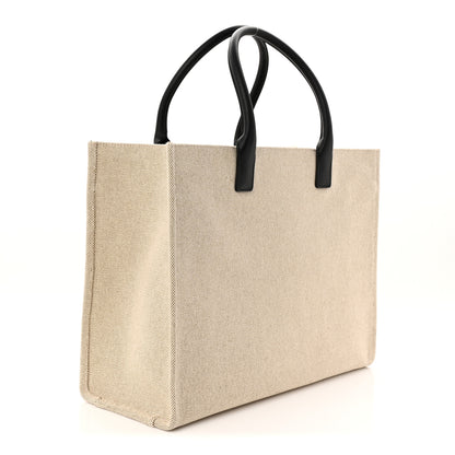 Versace Canvas Calfskin Large La Medusa Tote Bag Beige 3 of 11