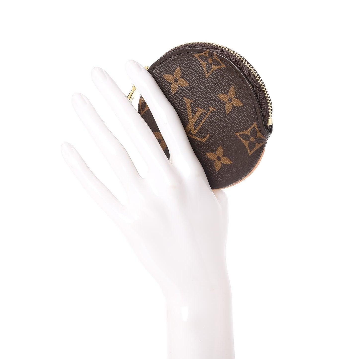 Monogram Round Coin Purse