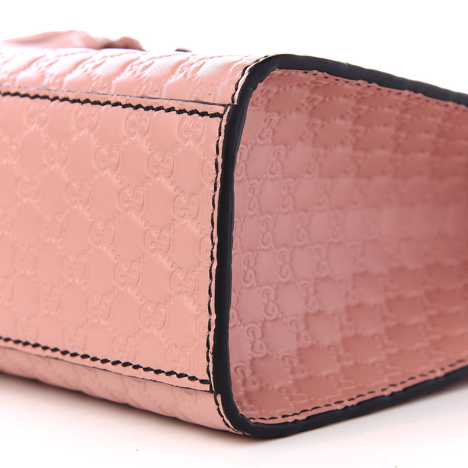 Gucci Microguccissima Medium Emily Chain Shoulder Bag Soft Pink 7 of 8