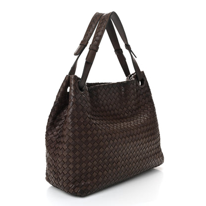 Bottega Veneta Nappa Intrecciato Bella Tote Ebano 5 of 19