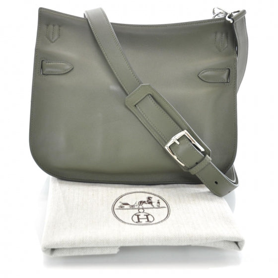 Hermes Swift Jypsiere 28 Vert Olive 3 of 10