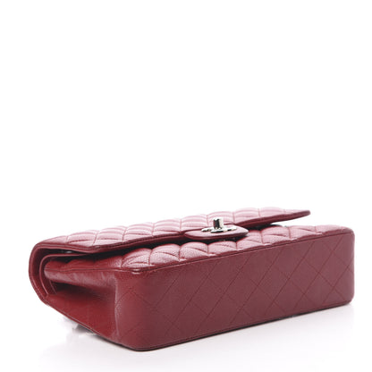 Chanel Caviar Quilted Medium Double Flap Red 4 of 17