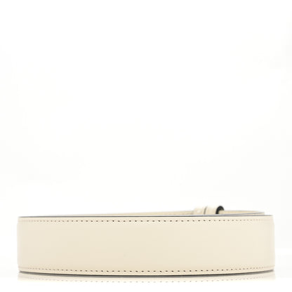 Valentino Garavani Calfskin VLogo The Bold Edition Belt 85 34 Light Ivory 2 of 6