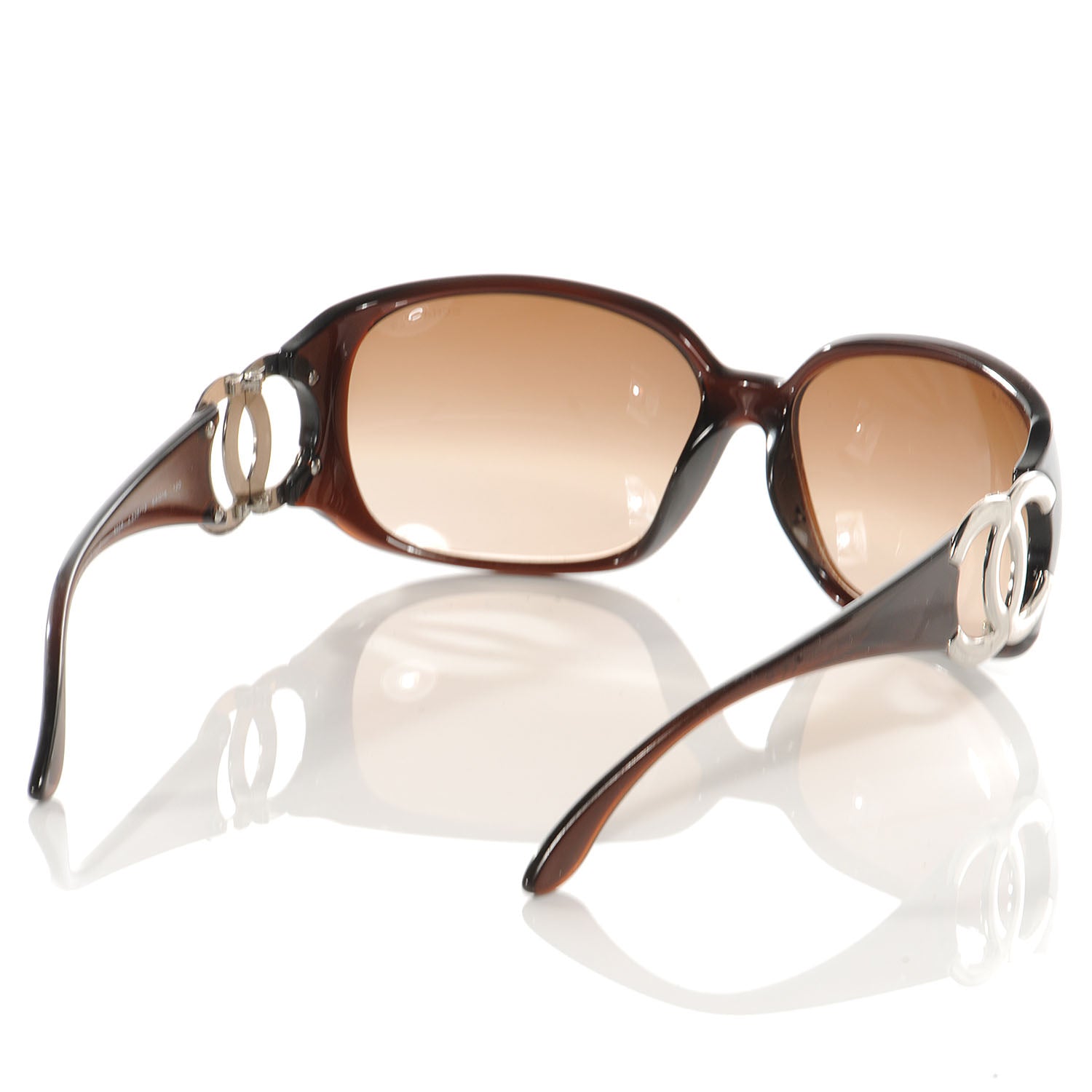 美品　CHANEL サングラス 0CH6014 ブラウン Chanel CC Sunglasses 6014 Brown 55111 – FASHIONPHILE
