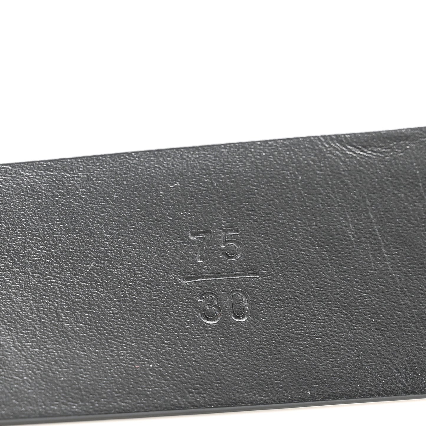 Calfskin Crystal CC Belt 75 30 Black