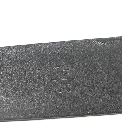 Chanel Calfskin Crystal CC Belt 75 30 Black 6 of 7