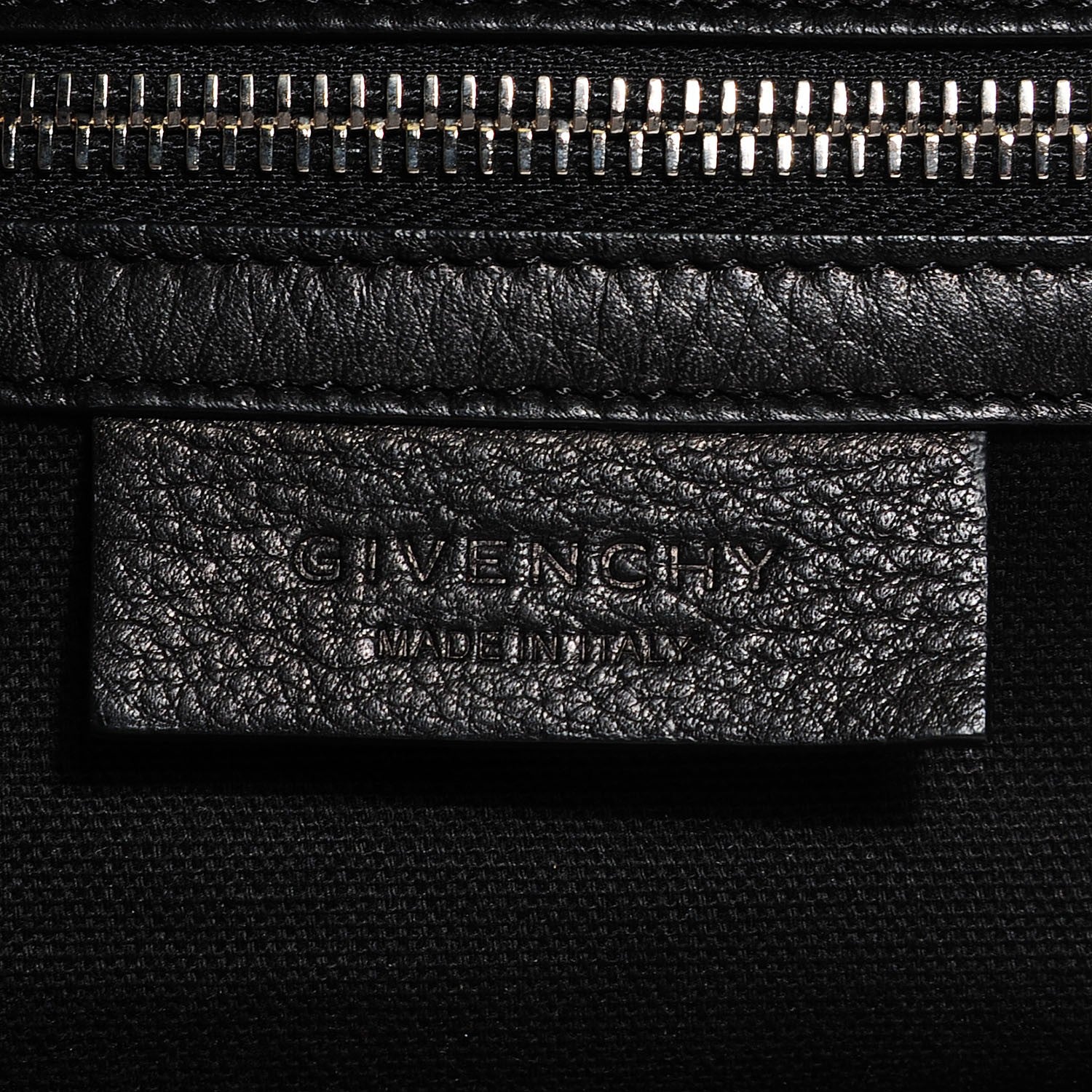 Givenchy Waxy Grained Calfskin Medium Pandora Pure Flap Bag Black 6 of 9