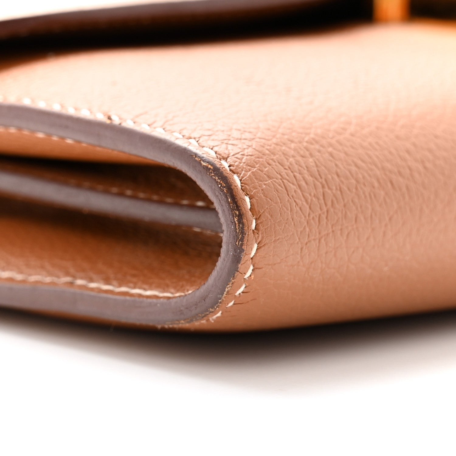 Hermes Evercolor Constance Long Wallet Gold 11 of 13