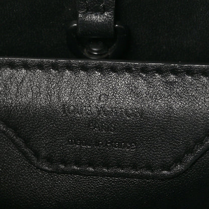 Louis Vuitton Taurillon Capucines BB Matte Black 7 of 10