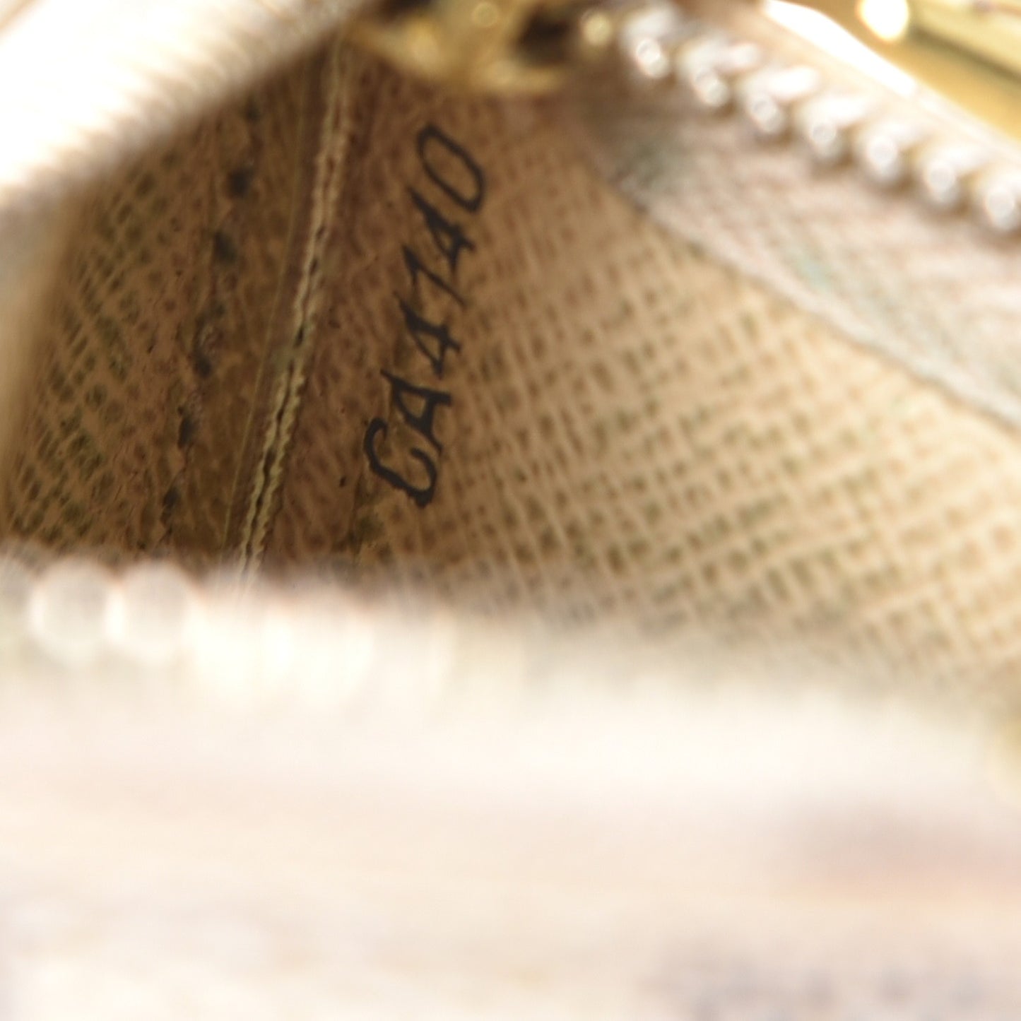 Damier Azur Key Pouch