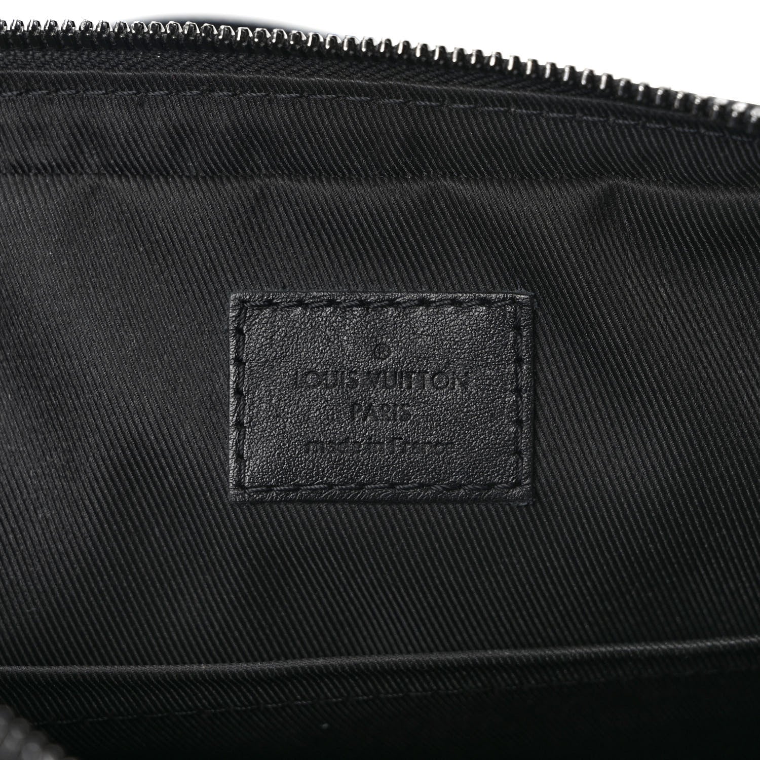Louis Vuitton Calfskin Monogram Shadow Duo Messenger Black 6 of 10
