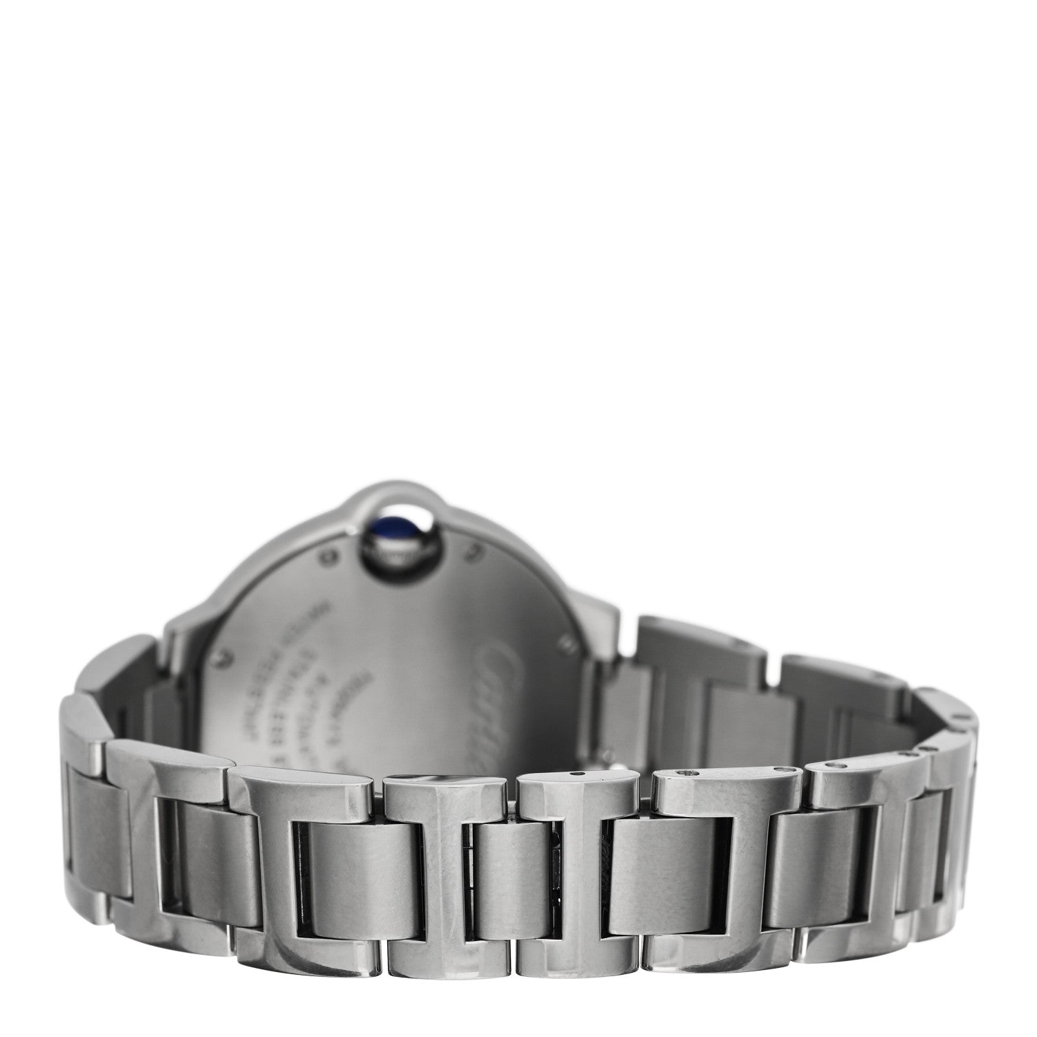 Cartier Stainless Steel Diamond Bezel 33mm Ballon Bleu De Cartier Automatic Watch 3 of 5