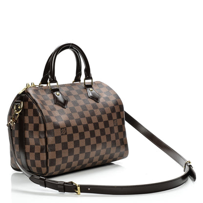 Louis Vuitton Damier Ebene Speedy Bandouliere 25 3 of 7