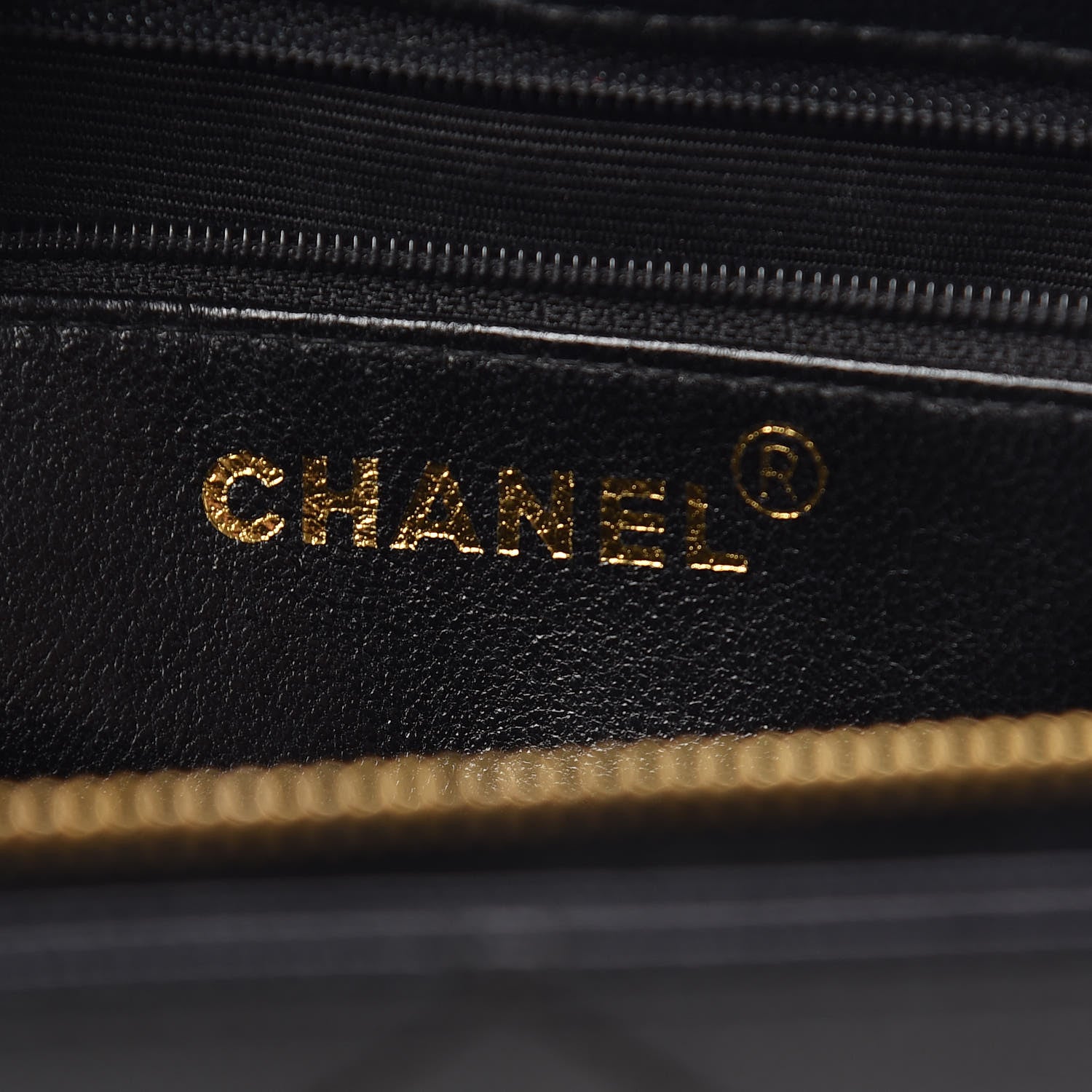 Chanel Caviar Diamond Stitched Shoulder Bag Black 6 of 12