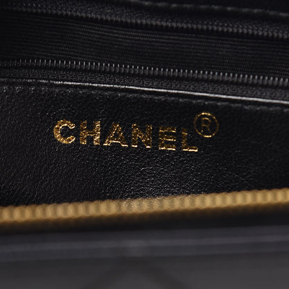 Chanel Caviar Diamond Stitched Shoulder Bag Black 6 of 12