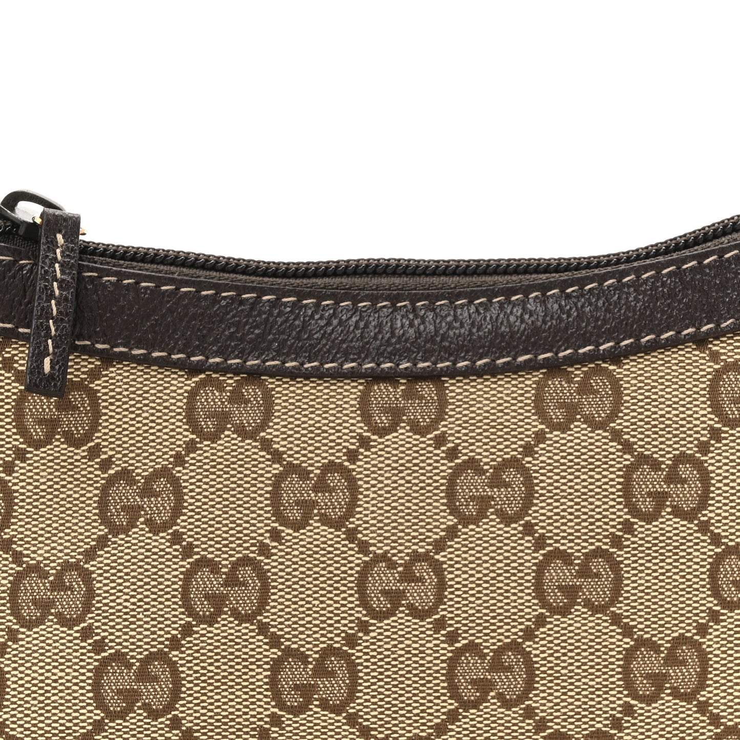 Monogram Small Pochette Dark Brown