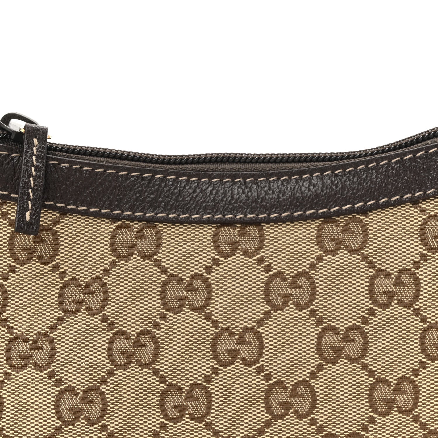 Gucci Monogram Small Pochette Dark Brown 8 of 11