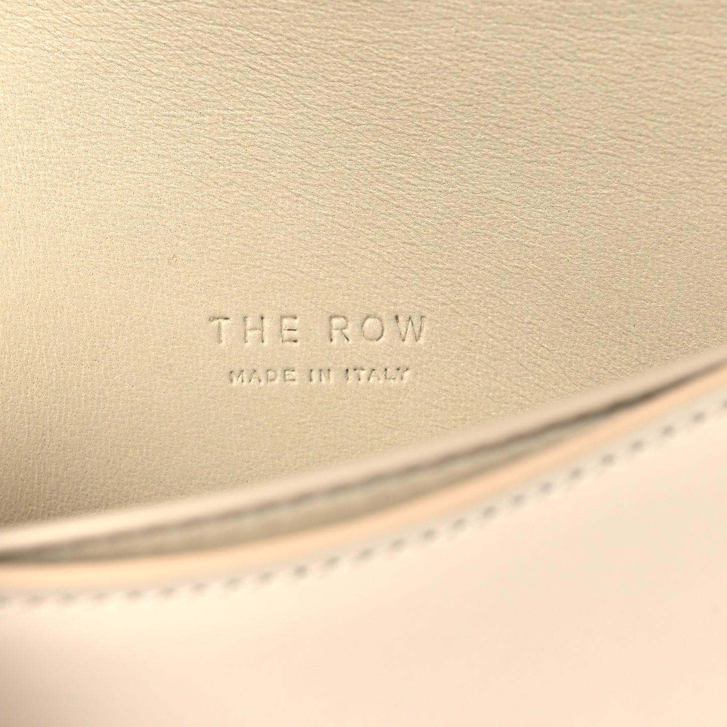 Smooth Calfskin Horizontal Belt Bag Ivory