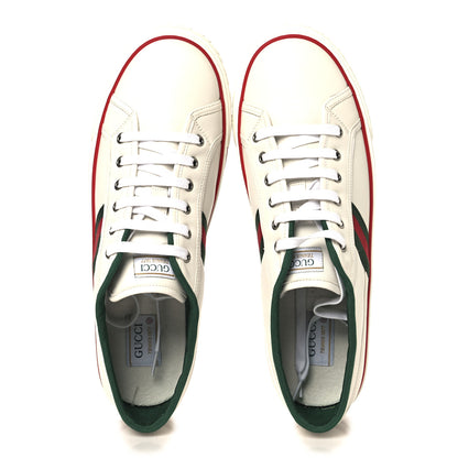 Gucci Jacquard Mini GG Monogram Web Mens 1977 Tennis Sneakers 12 White 2 of 8