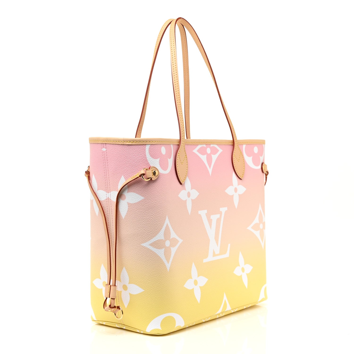 Louis Vuitton Monogram Giant By The Pool Neverfull MM Light Pink 3 of 10