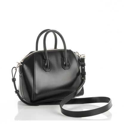 Givenchy Shiny Lord Calfskin Mini Antigona Black 3 of 8