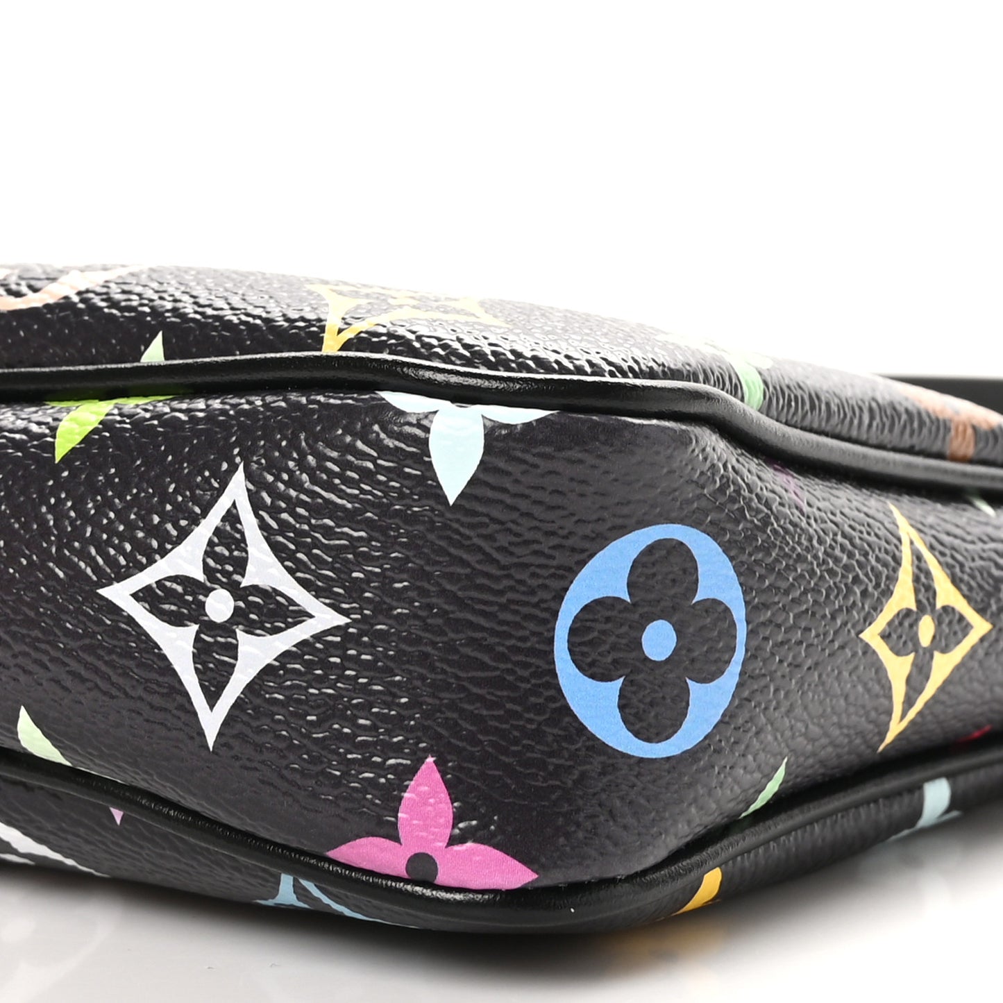 LV X TM Monogram Multicolor Pochette Accessories Black