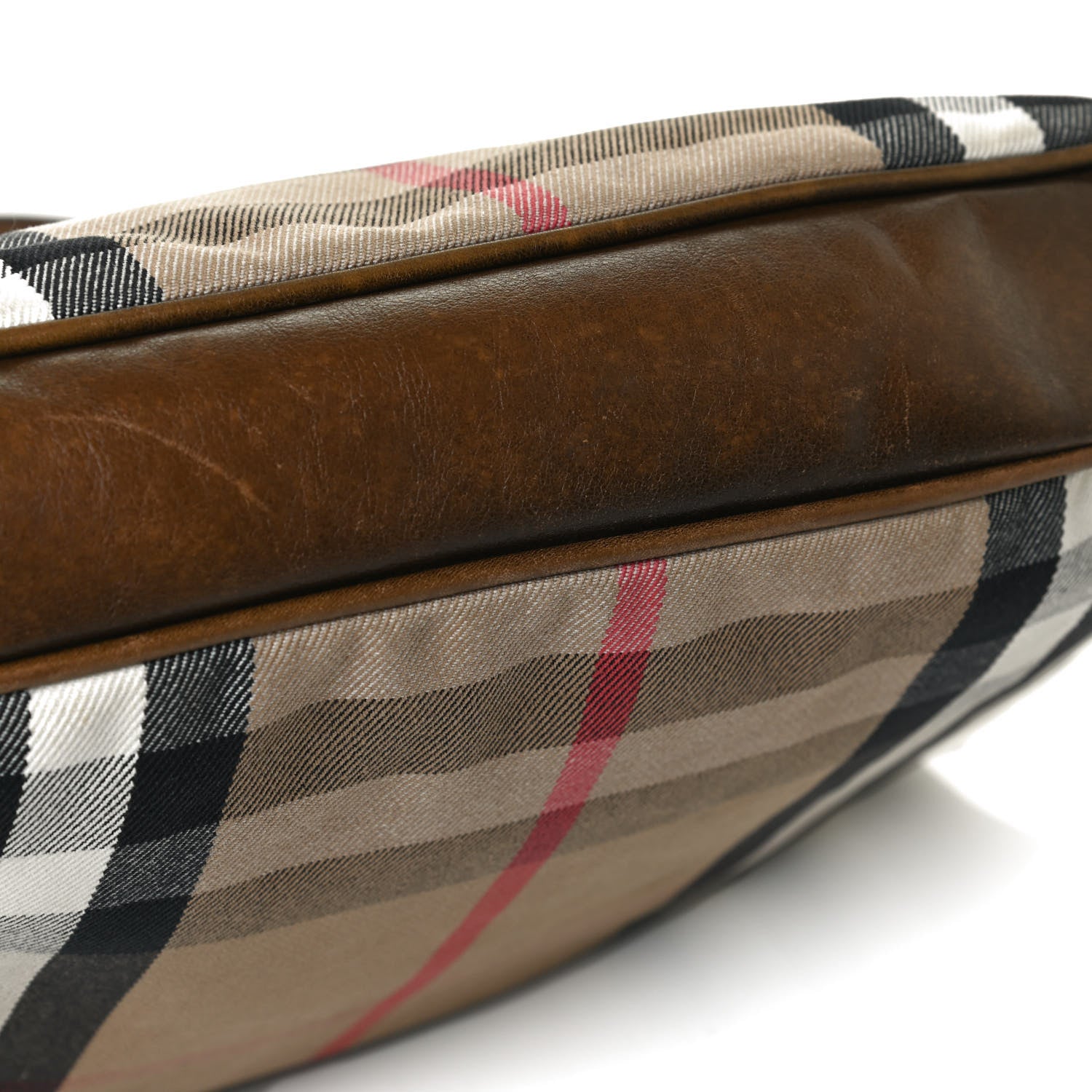 Burberry House Check Brook Hobo Brown 19 of 22