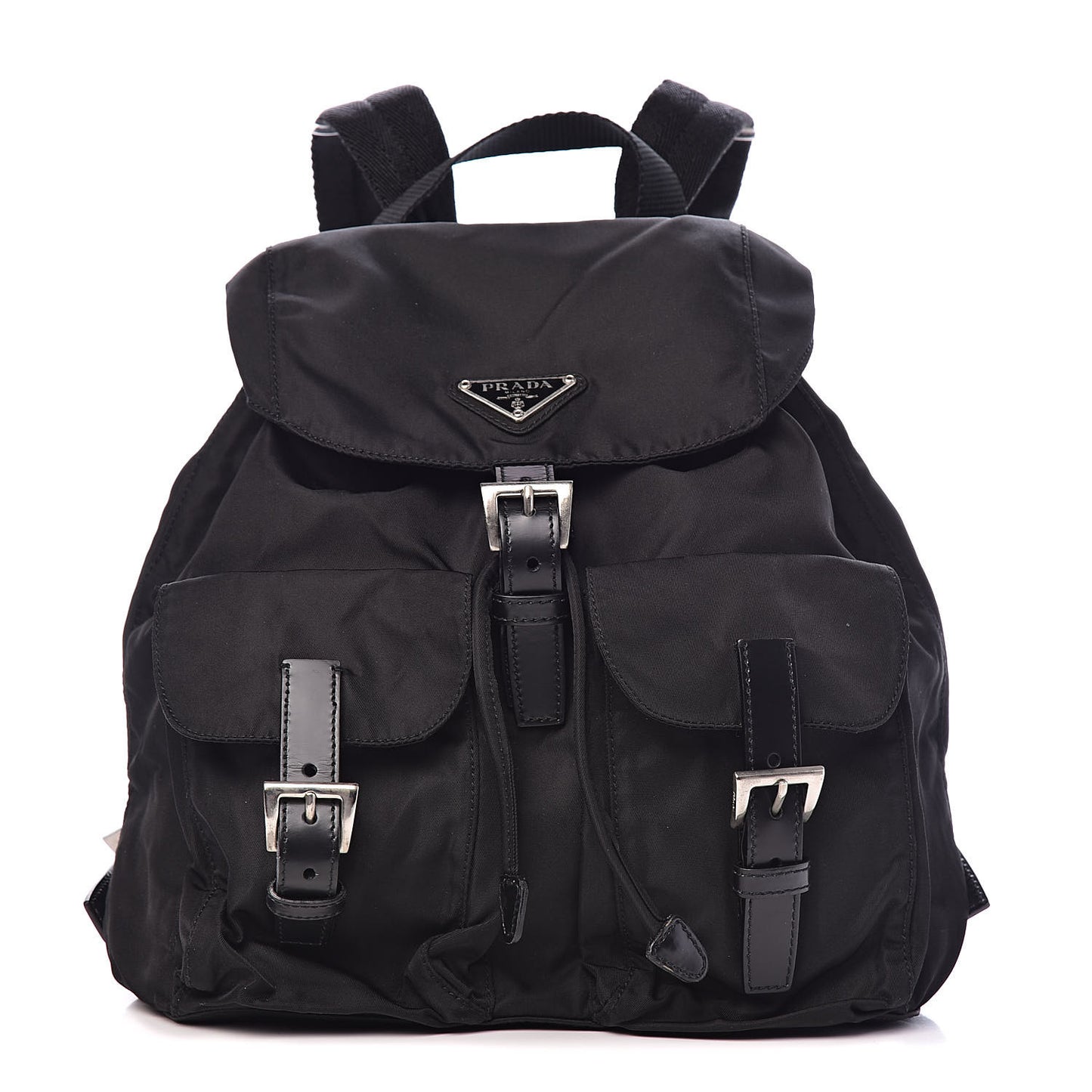 Tessuto Nylon Vela Small Backpack Black