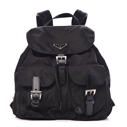 Prada Tessuto Nylon Vela Small Backpack Black 1 of 10