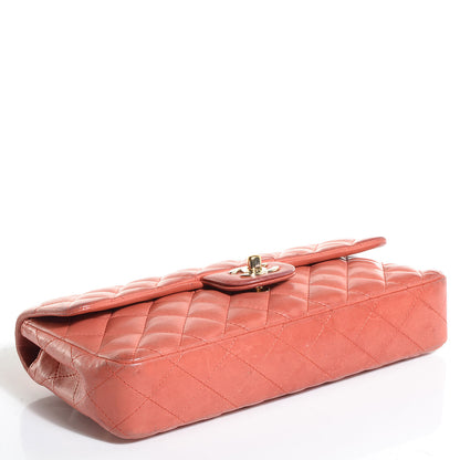 Chanel Lambskin Quilted East West Flap Pink 4 of 8