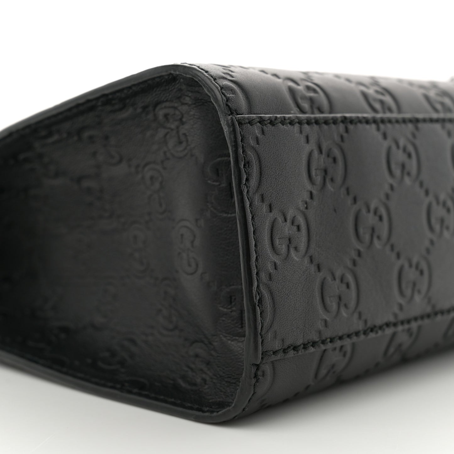 Guccissima Medium Emily Chain Shoulder Bag Black