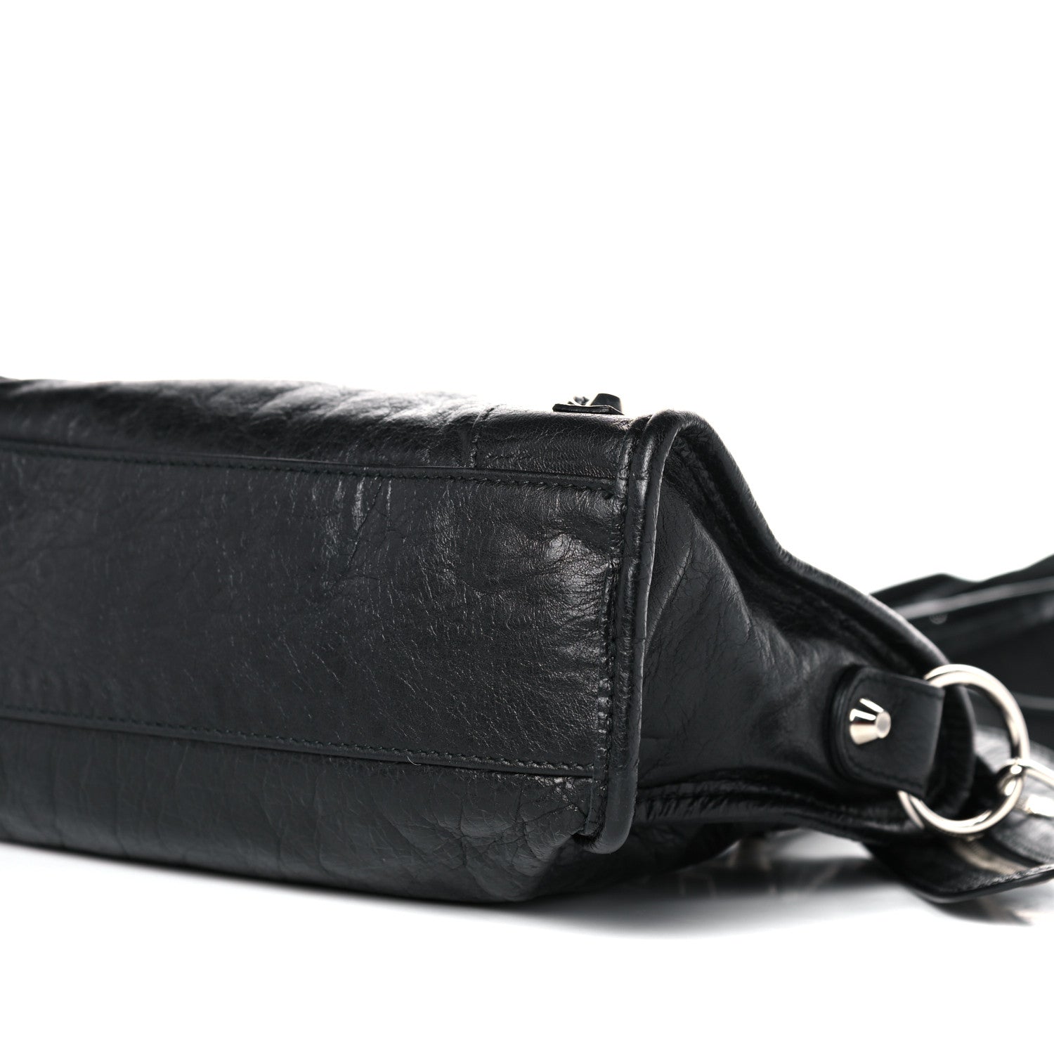 Balenciaga Agneau Classic Silver Hardware Mini City Black 9 of 9