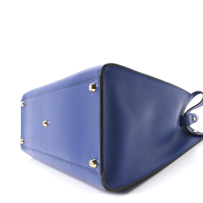 Fendi Vitello Large Fendi Way Blue 9 of 9