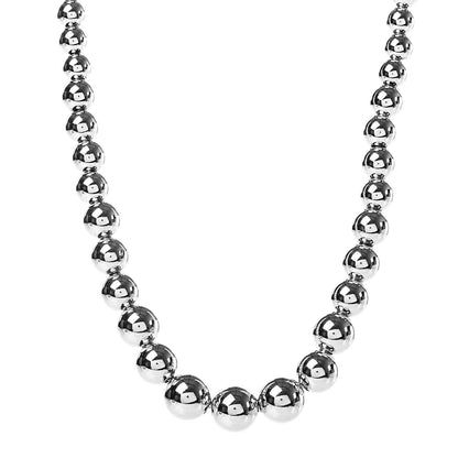 Tiffany Sterling Silver HardWear Graduated Ball Necklace 1 of 4