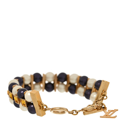 Louis Vuitton Pearl Crystal Cry Me A River Bracelet 3 of 6